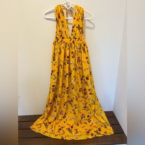 America &Beyond Backless Halter Dress Size M